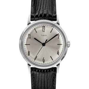 Marlin 1965 Reissue Hand-Wound 34mm Leather Strap Watch