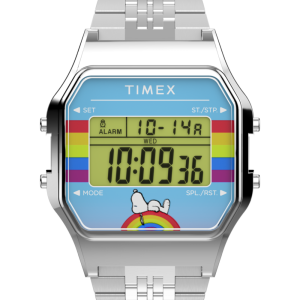 Peanuts  x Timex 80 Dream in Color 34mm Stainless Steel Bracelet Watch