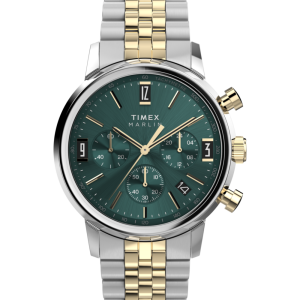Marlin® Chronograph Tachymeter 40mm Stainless Steel Bracelet Watch