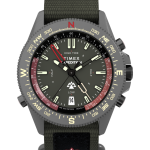 Expedition Tide-Temp-Compass 43mm Fabric Strap Watch