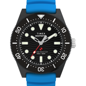 Deepwater Reef 200 XCF 43mm Synthetic Rubber Strap Watch