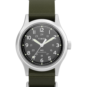 MK1 Hand-Wound 36mm Fabric Strap Watch