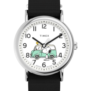 Peanuts x Timex Van 38mm Fabric Strap Watch