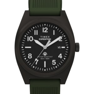 Expedition Capstone 39mm Silicone Strap Watch