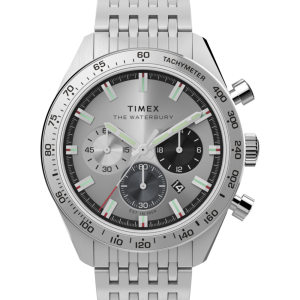 Waterbury Traditional Chronograph 41mm Stainless Steel Bracelet Watch
