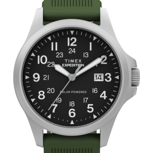 Expedition Field Post Solar 41mm Silicone Strap Watch