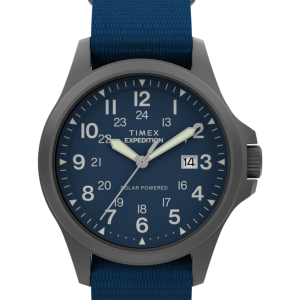 Expedition  Field Post Solar 41mm Eco-Conscious Fabric Strap Watch