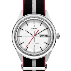 Marlin Jet Quartz 38mm Fabric Strap Watch