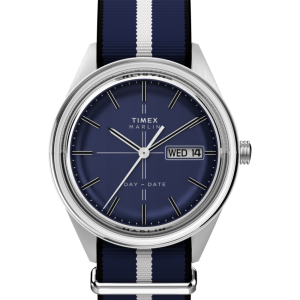 Marlin Jet Quartz 38mm Fabric Strap Watch