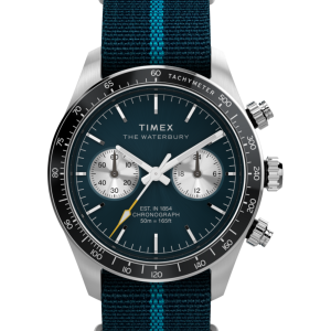 Waterbury Heritage Chronograph 39mm Fabric Strap Watch