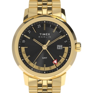 Marlin Quartz GMT 40mm Stainless Steel Bracelet Watch