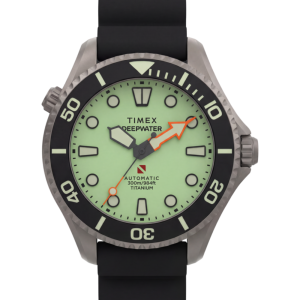 Deepwater Meridian 300 Titanium HEV Automatic 44mm HNBR Synthetic Rubber Strap Watch