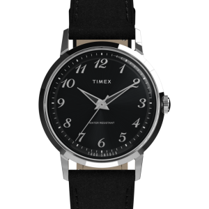 Todd Snyder x Timex 34mm Leather Strap Watch
