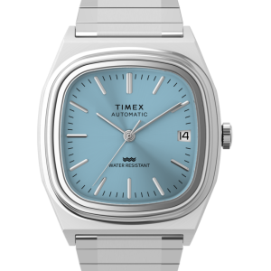 Timex Automatic 1983 E Line 34mm Stainless Steel Expansion Band Watch
