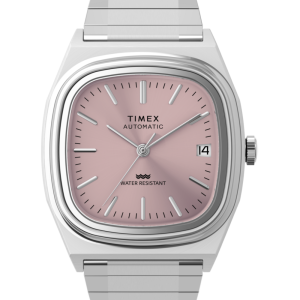 Timex Automatic 1983 E Line 34mm Stainless Steel Expansion Band Watch
