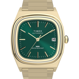 Timex  Automatic 1983 E Line 34mm Stainless Steel Expansion Band Watch