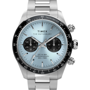 Waterbury Heritage Chronograph 39mm Stainless Steel Bracelet Watch