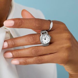 Cavatina Mini 16mm Stainless Steel Expansion Band Ring Watch