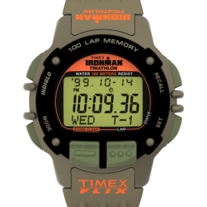Huckberry x TIMEX IRONMAN Flix 100 Lap 42mm Resin Strap Watch